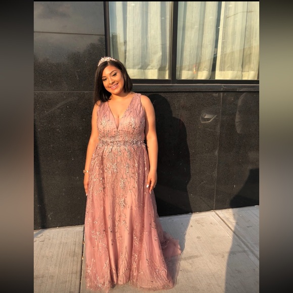 Lara Gown / Prom Dress - $700 VALUE Size 12 - Picture 6 of 13